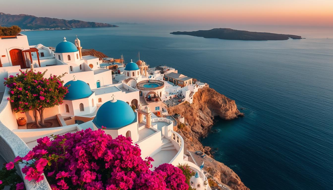 Holiday in the greek islands