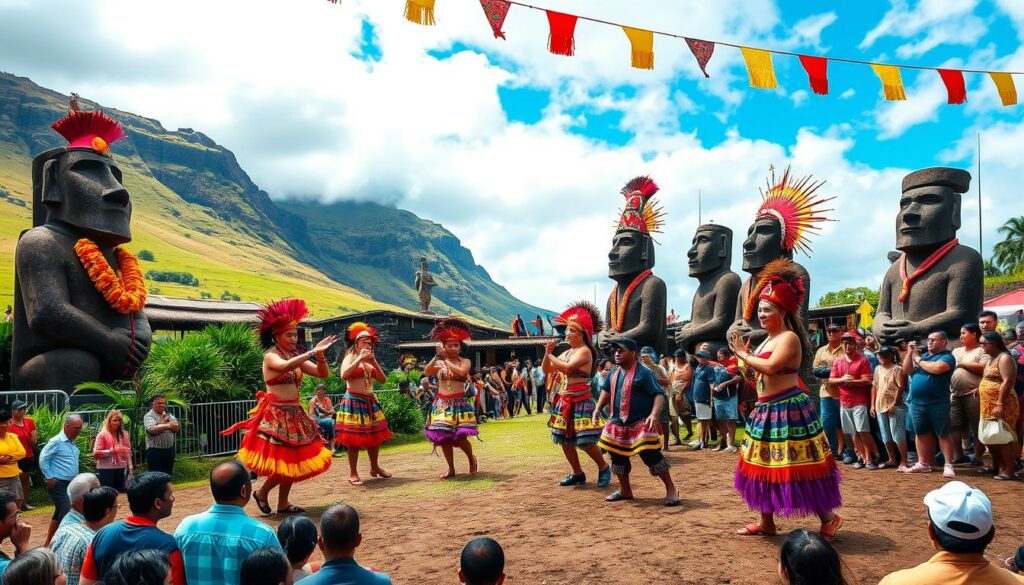 Tapati Festival on Easter Island