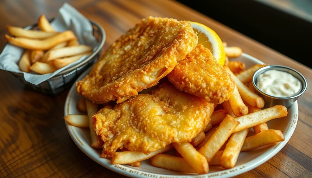 authentic fish and chips