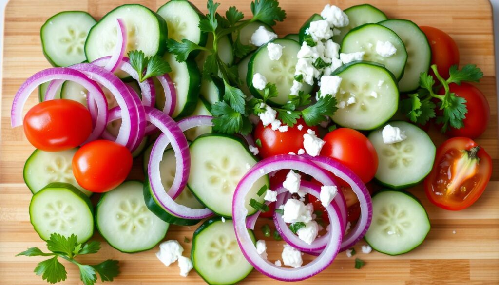 cucumber salad ingredients