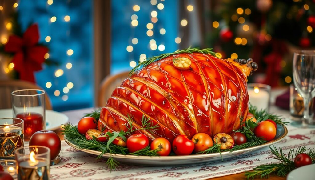 honey-glazed ham recipe