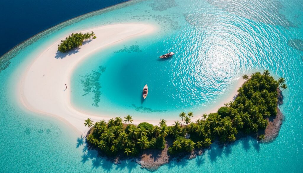 rangiroa atoll in the tuamotu islands