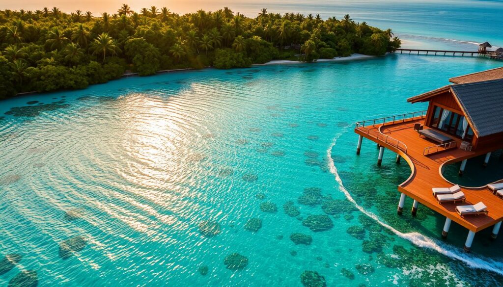 overwater bungalows maldives